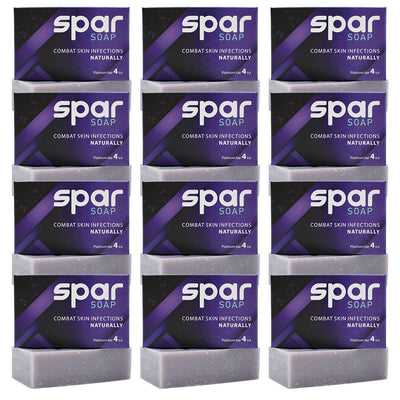 Platinum Bar 12-Pack - Spar Soap | Natural Soap for Combat Athletes