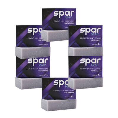 Platinum Bar 6-Pack - Spar Soap | Natural Soap for Combat Athletes