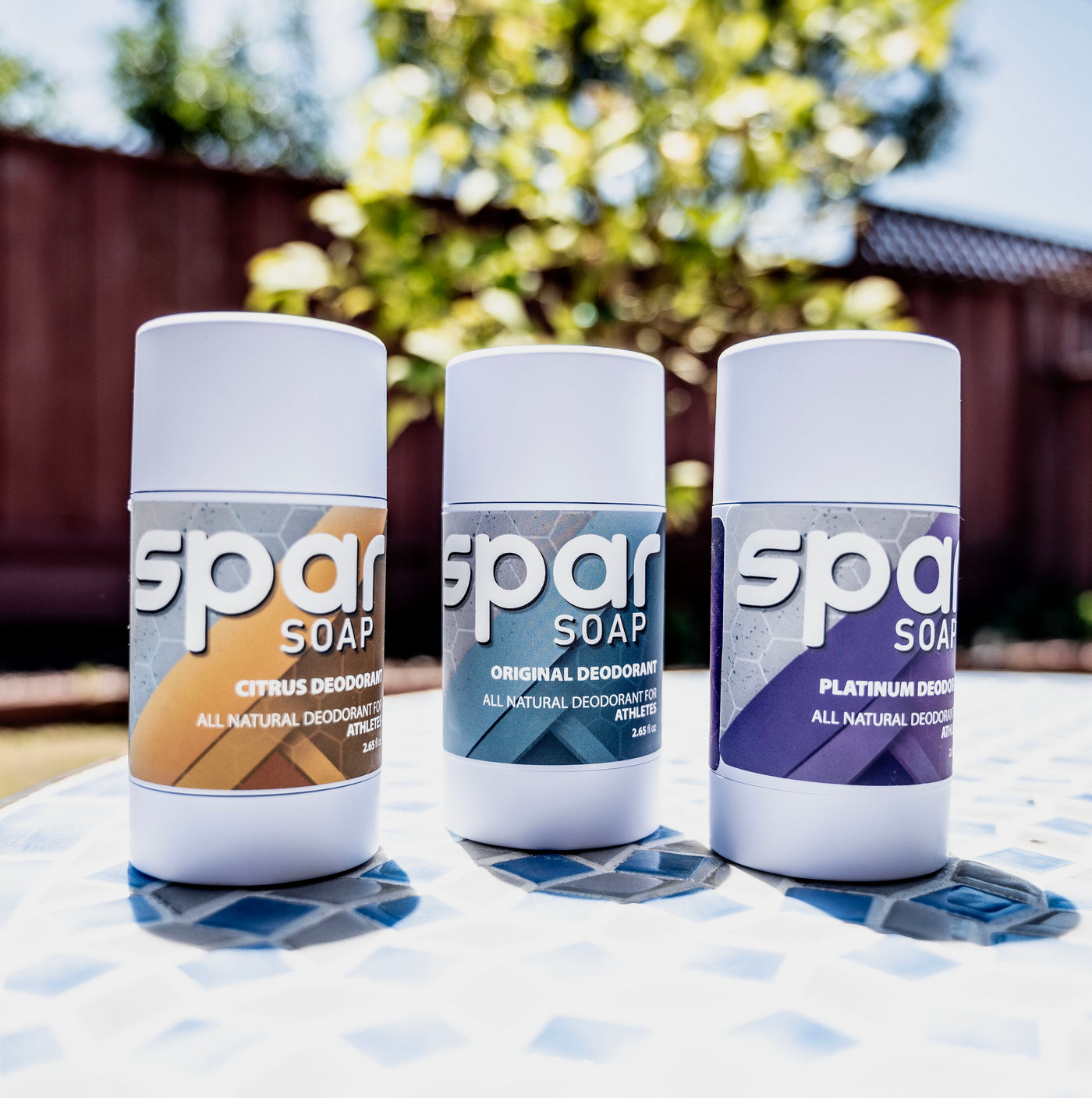 Deodorant Trial Pack - Cedar, Lavender Clove, and Citrus