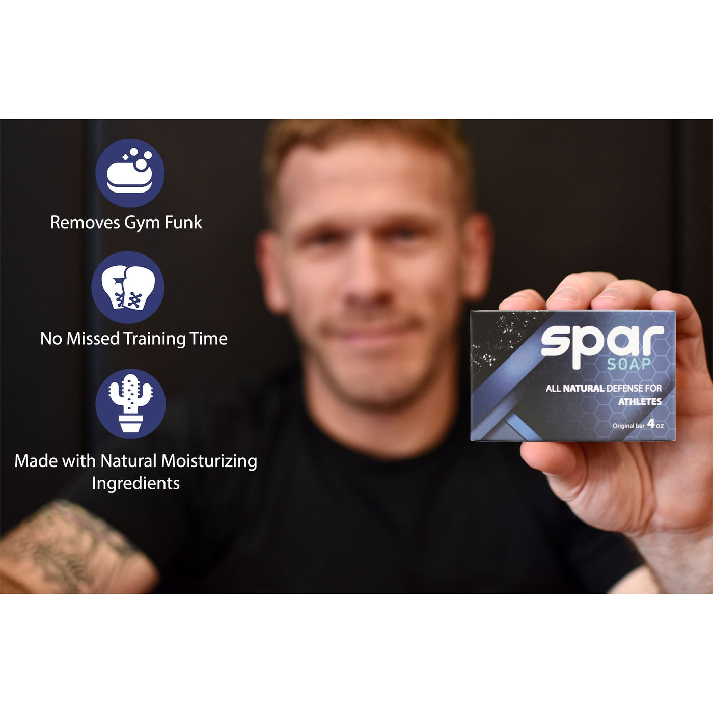 Original Bar 3 - Pack - Spar Soap | Natural Soap for Combat Athletes