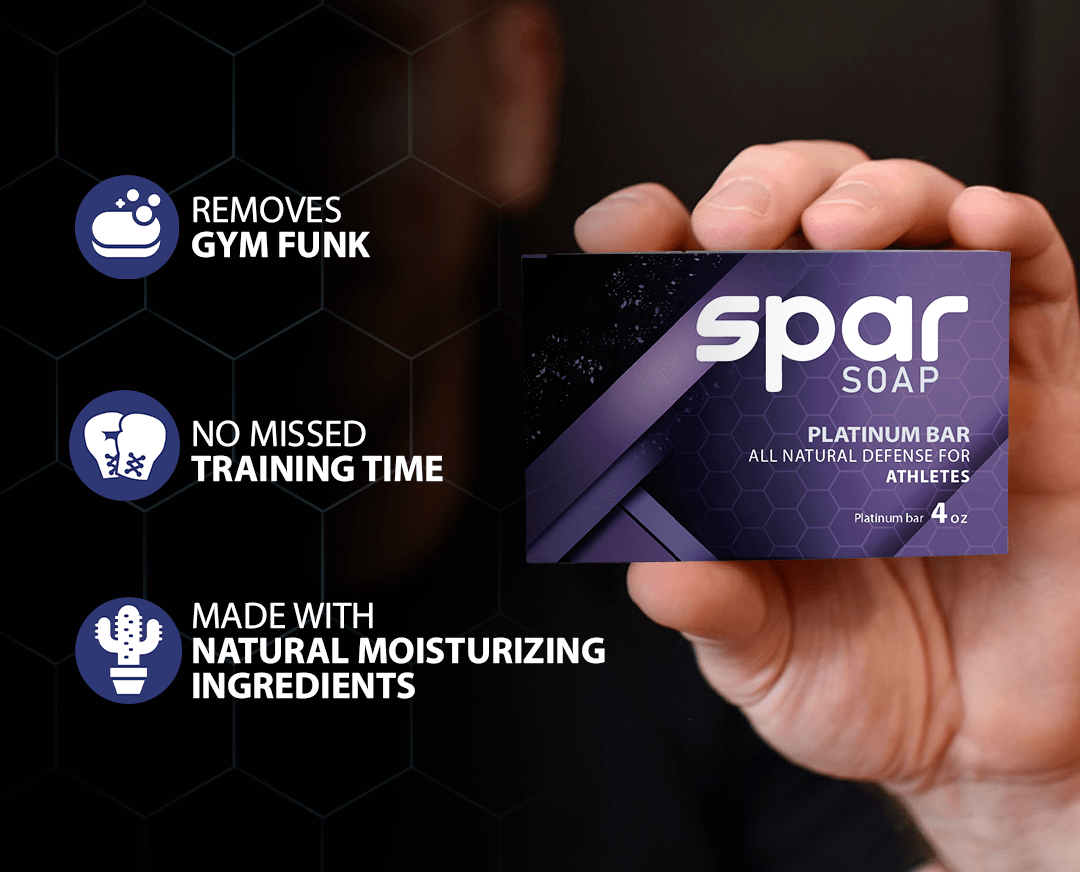 Platinum Bar 3 - Pack - Spar Soap | Natural Soap for Combat Athletes