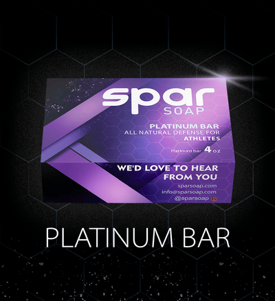 Platinum Bar 3 - Pack - Spar Soap | Natural Soap for Combat Athletes