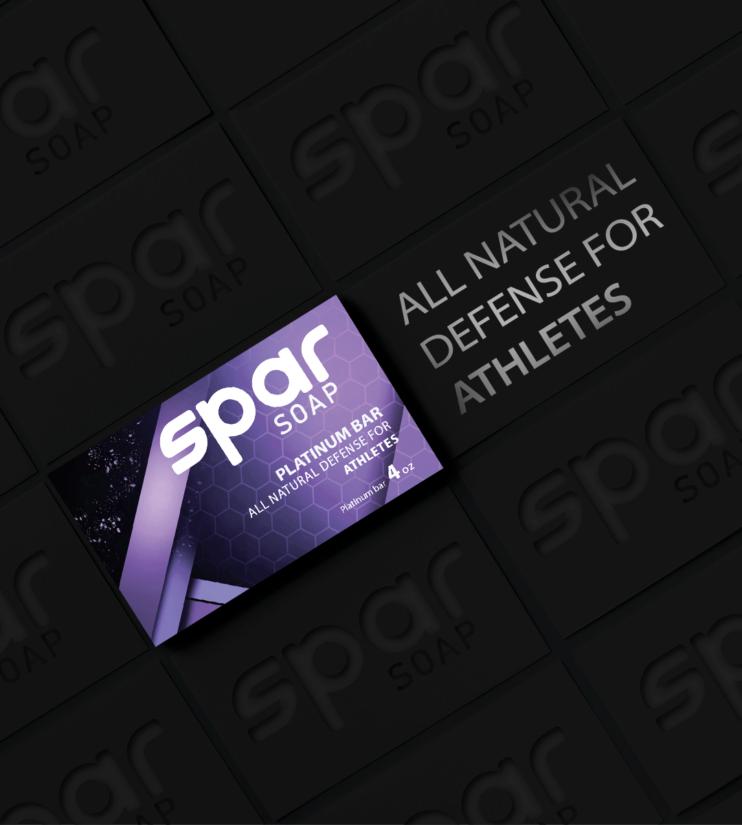 Platinum Bar 3 - Pack - Spar Soap | Natural Soap for Combat Athletes